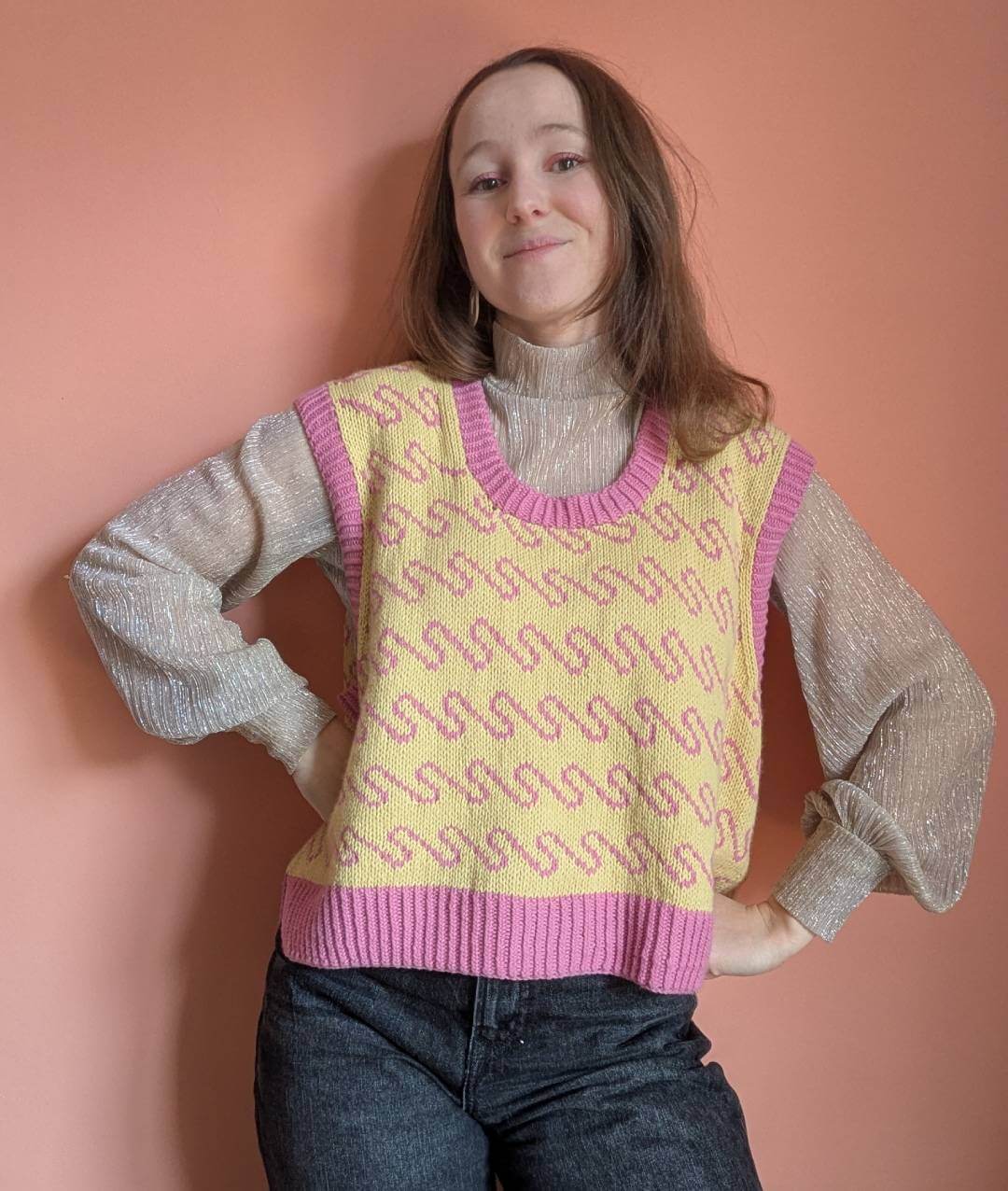 KNITTING KIT ECUME VEST