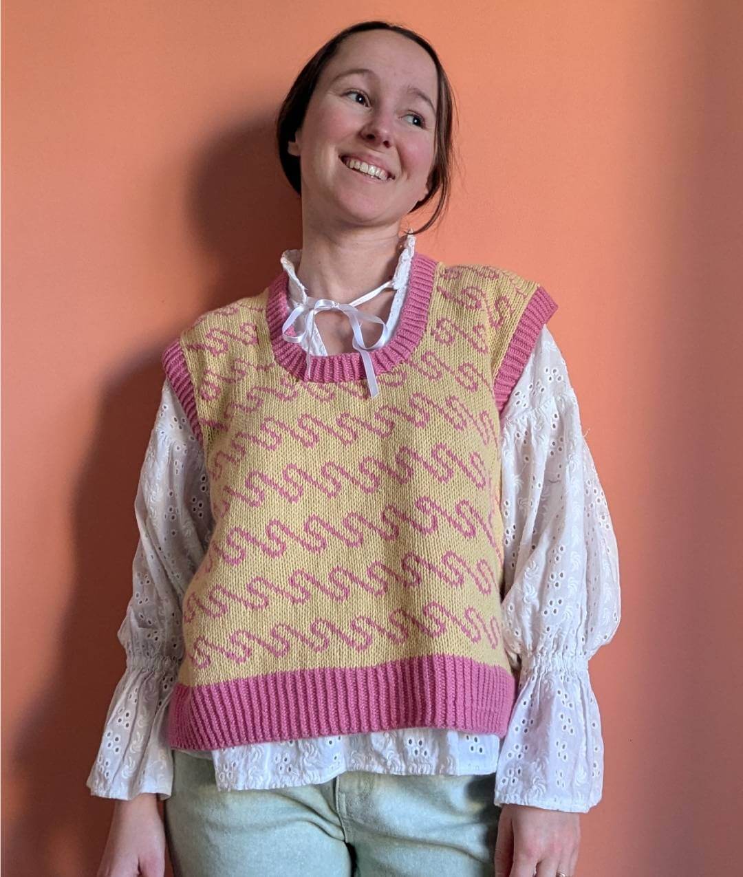 KNITTING KIT ECUME VEST