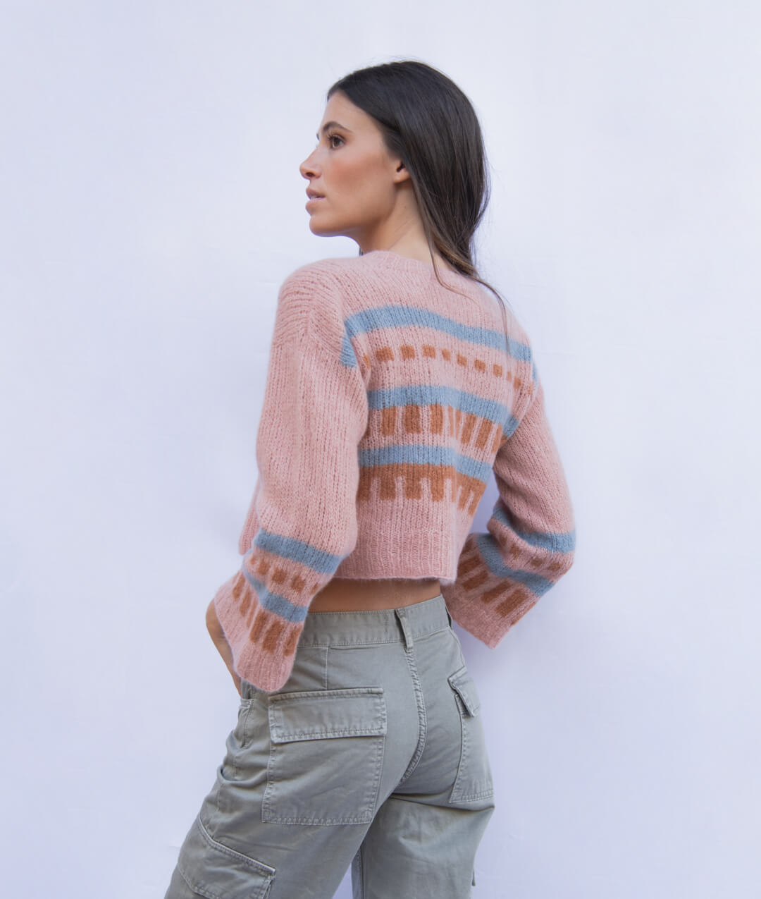 KNITTING KIT FANCY UP SWEATER