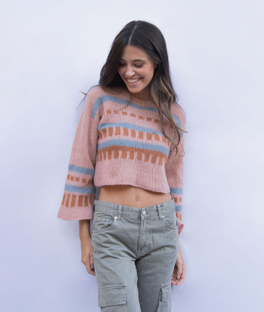 KNITTING KIT FANCY UP SWEATER