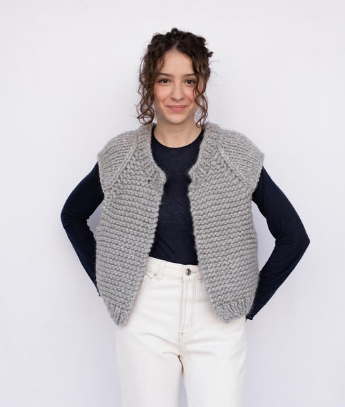 Load image 1 in gallery view. KNITTING KIT ABBY JACKET