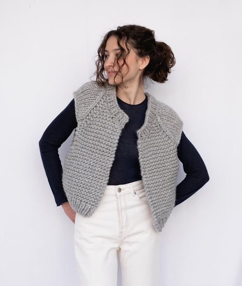 Load image 1 in gallery view. KNITTING KIT ABBY JACKET