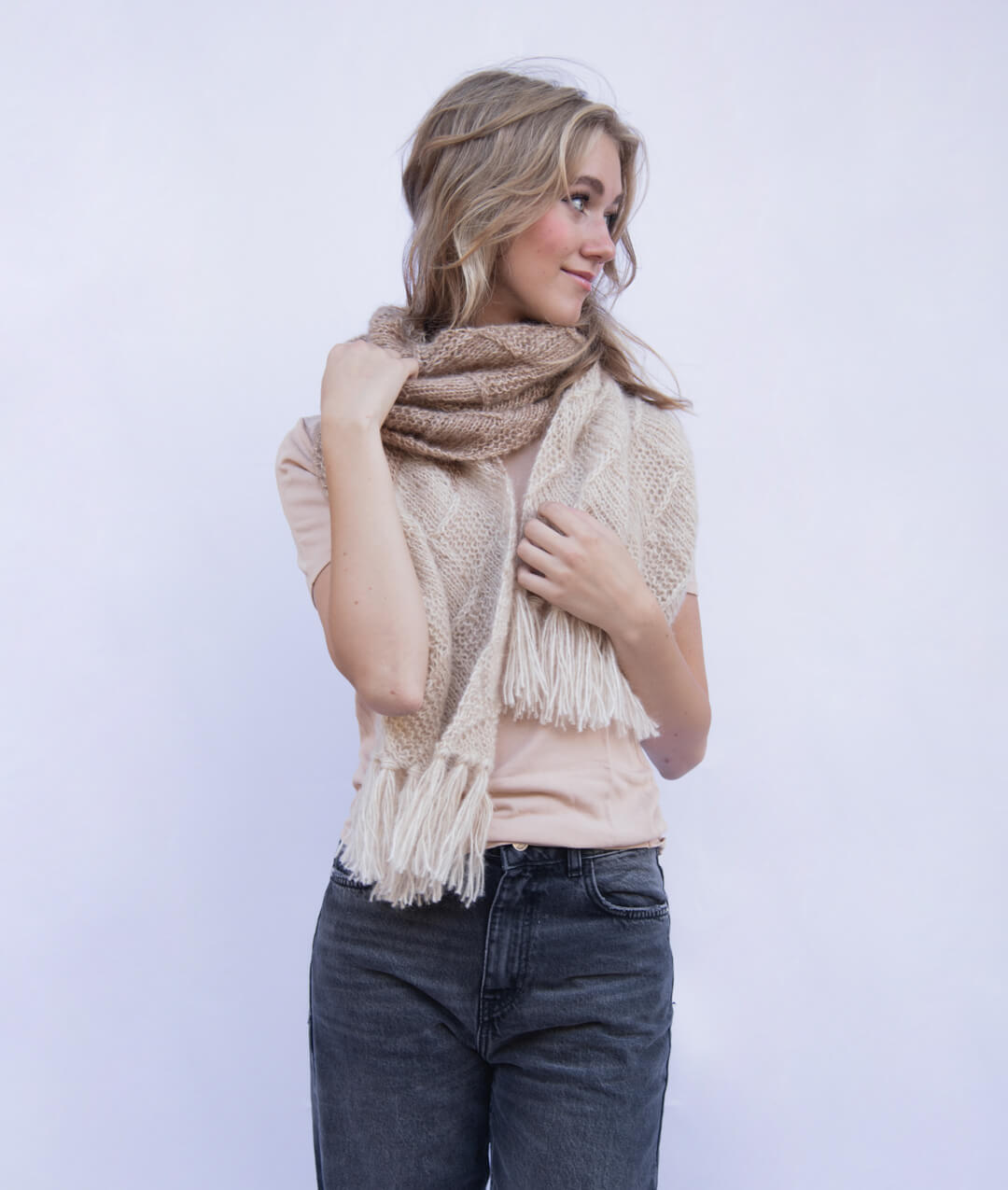 KNITTING KIT ABIGAIL SCARF