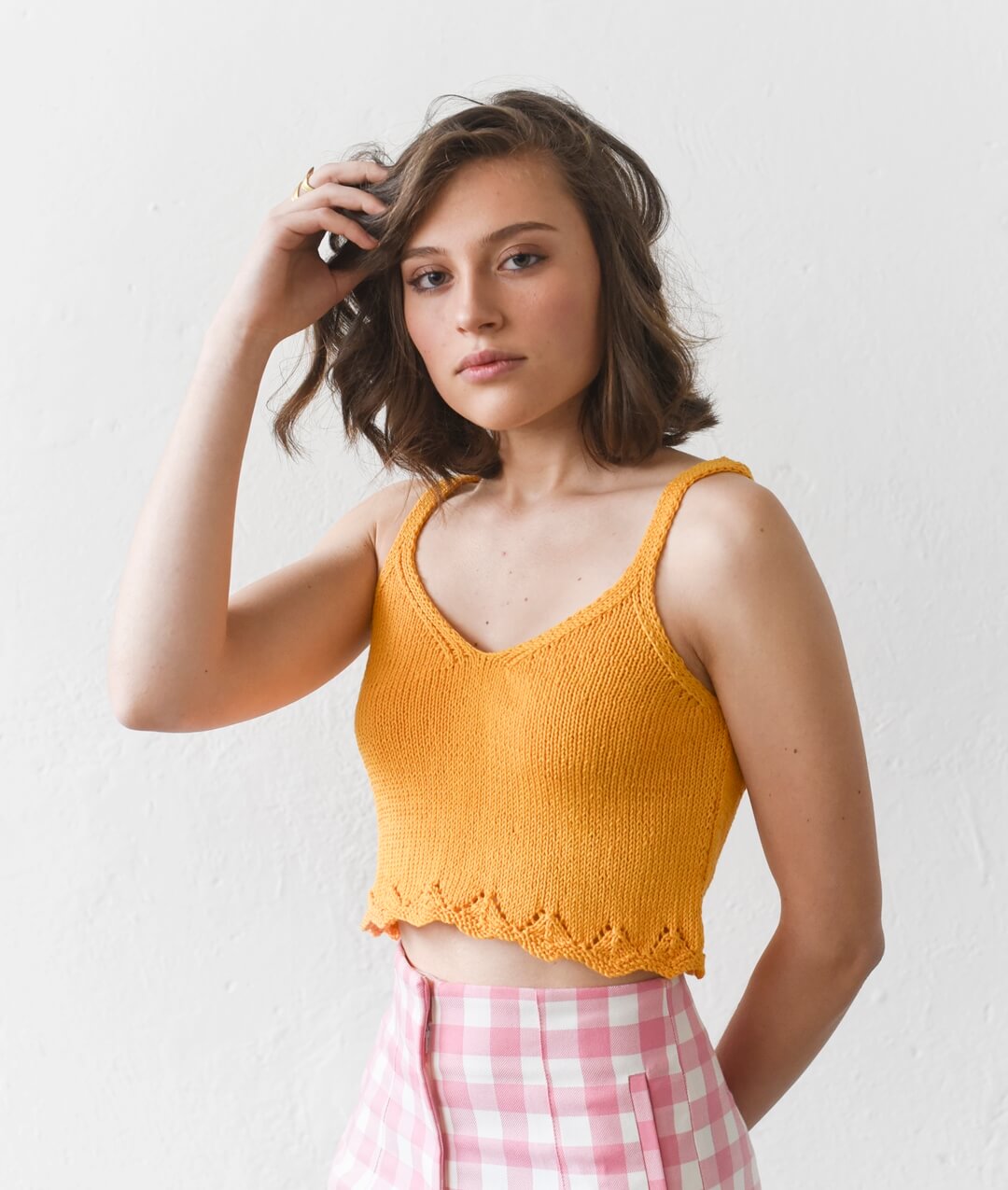 KNITTING KIT AIDA TOP