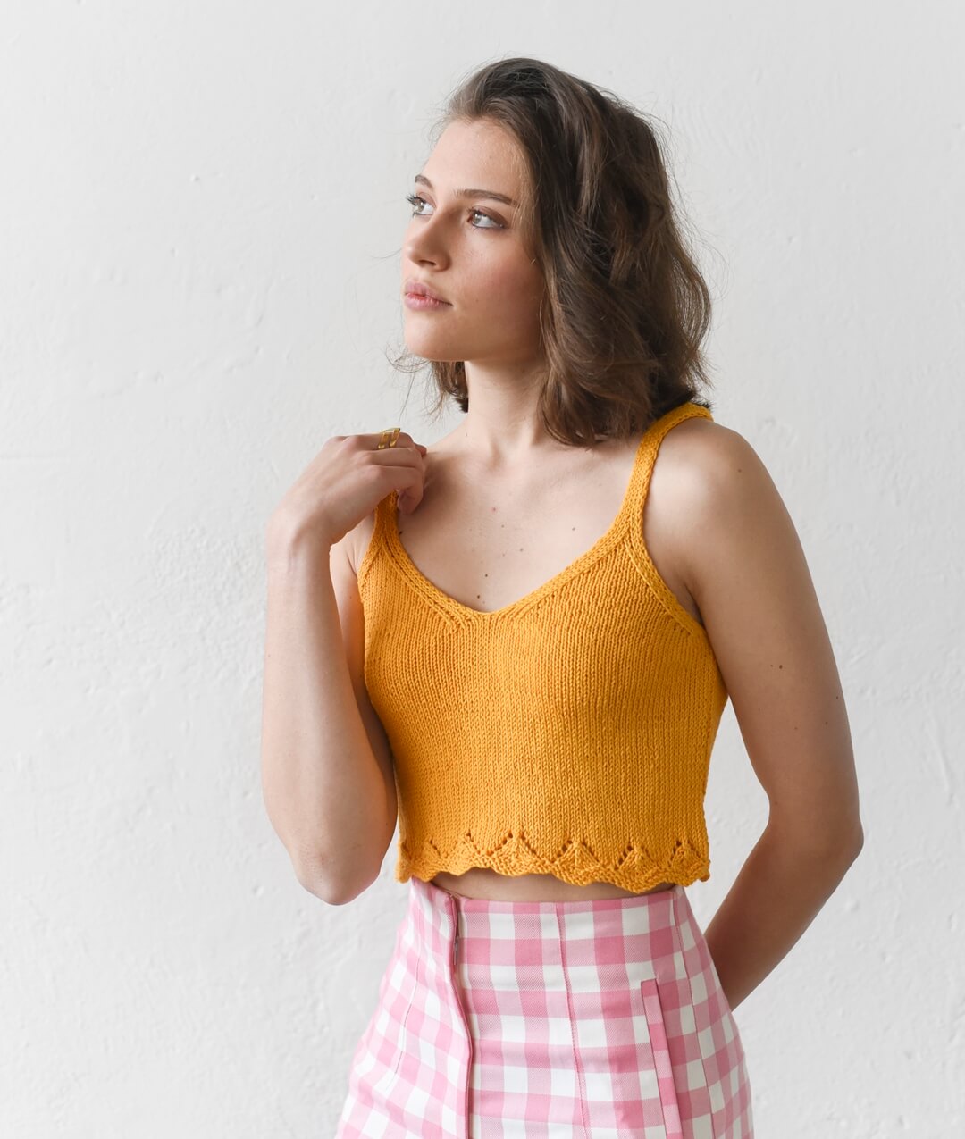 KNITTING KIT AIDA TOP