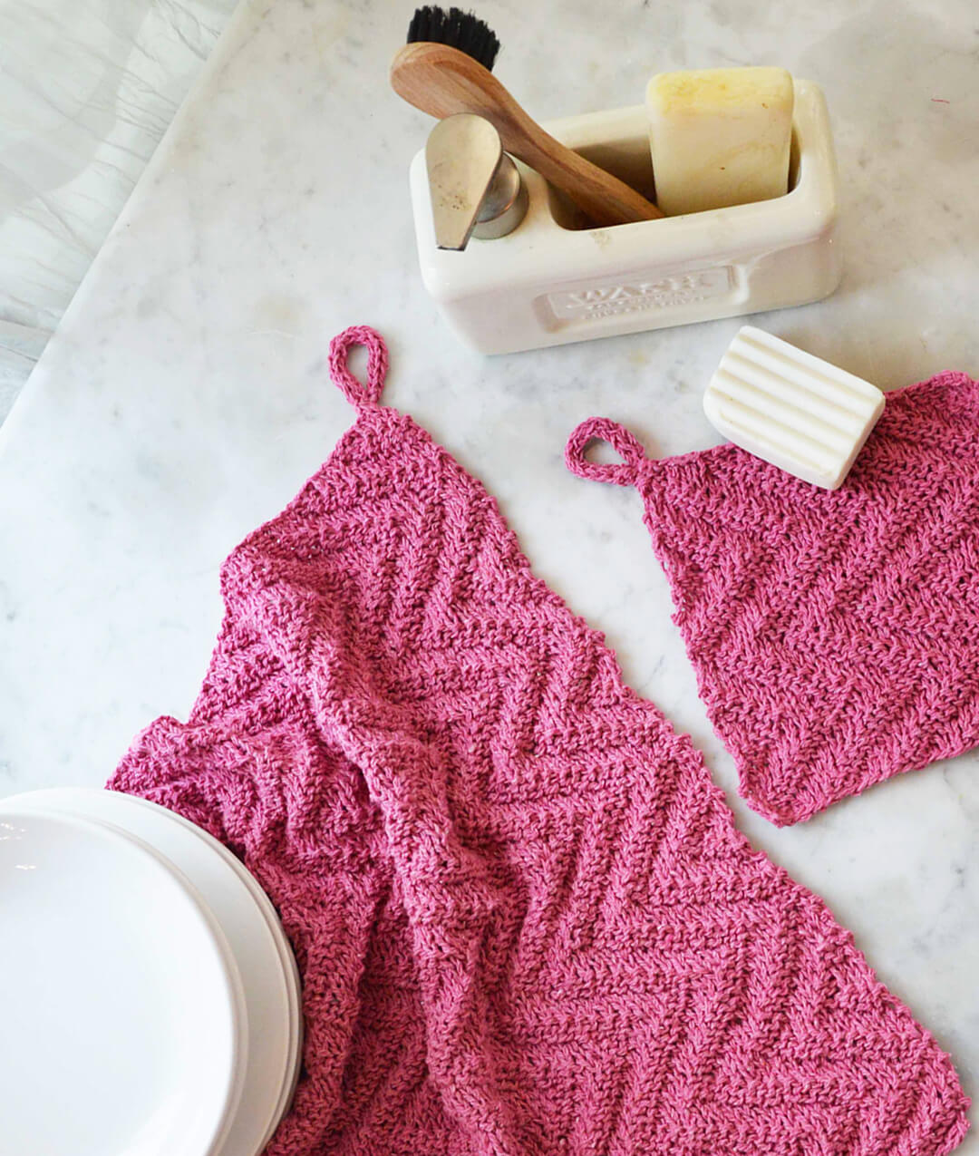 KNITTING KIT AVERYL DISHCLOTHS