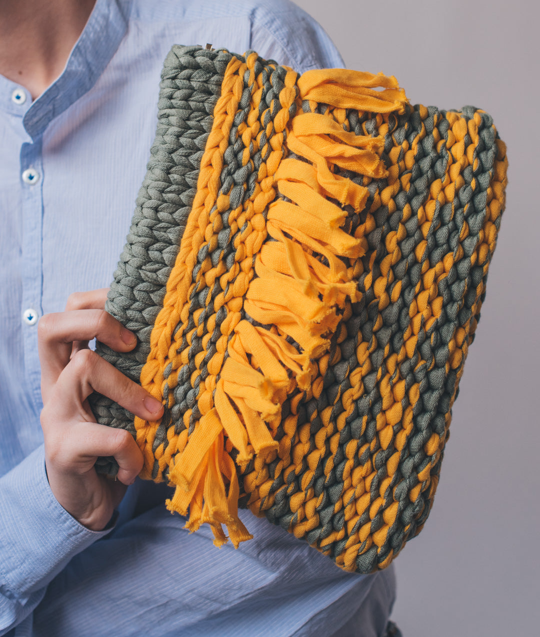 KNITTING KIT BABI CLUTCH