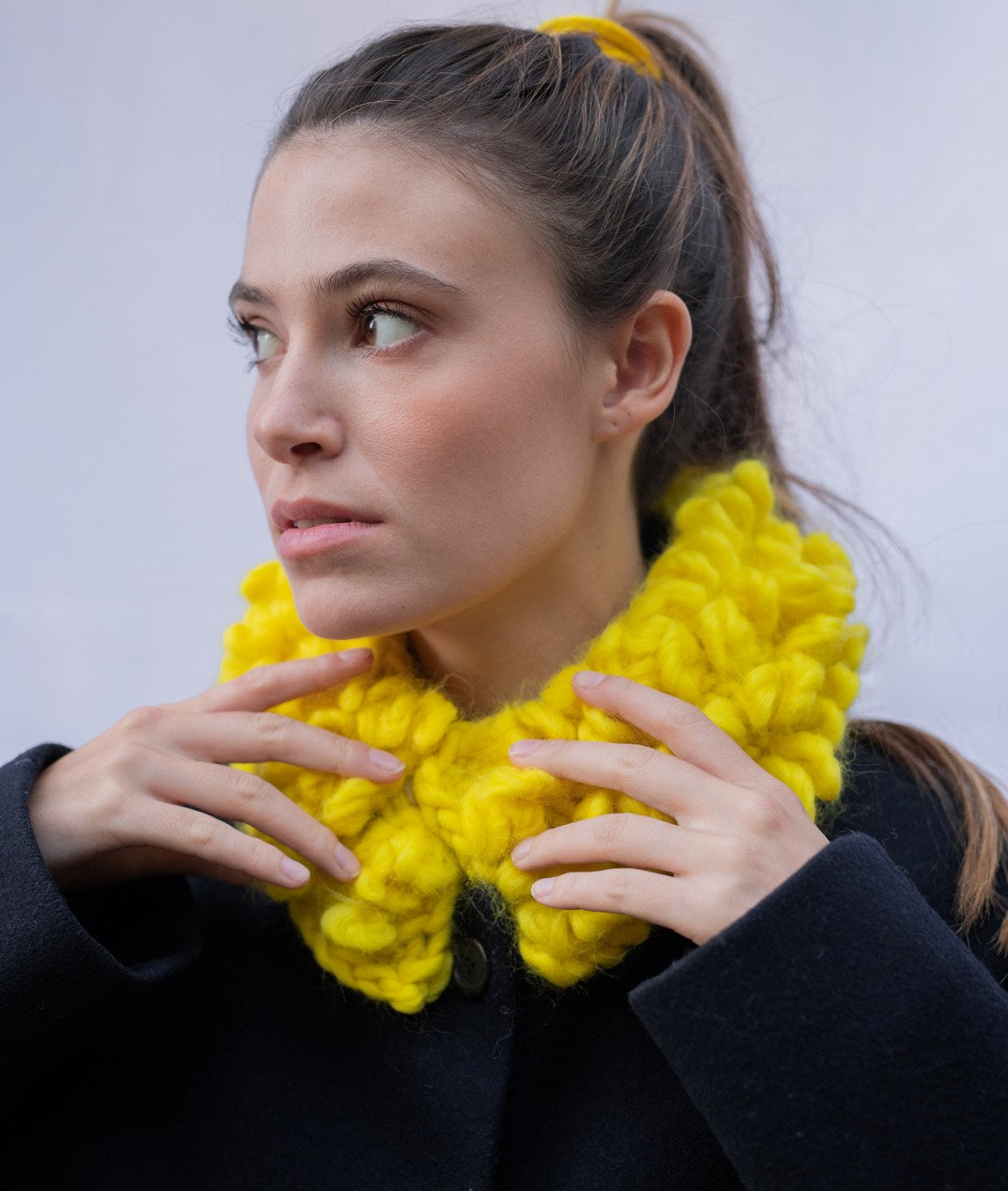 KNITTING KIT BE DIFFERENT COLLAR by Sosami