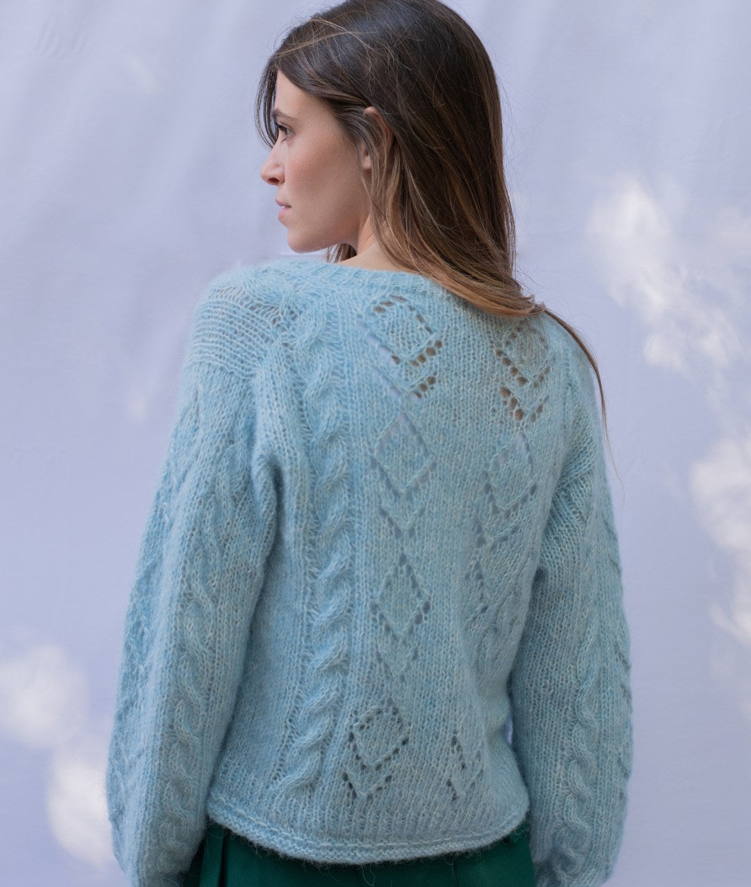 KNITTING KIT BLUEBELL CARDI
