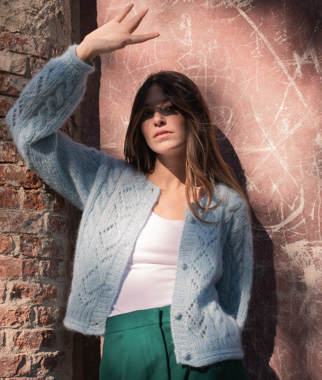KNITTING KIT BLUEBELL CARDI