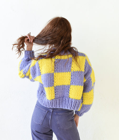 Load image 1 in gallery view. KNITTING KIT BRUNA SWEATER