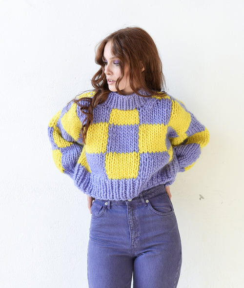 Load image 1 in gallery view. KNITTING KIT BRUNA SWEATER