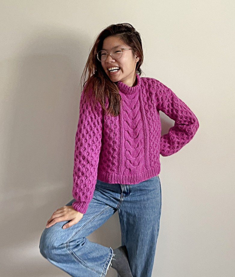 KNITTING KIT BUSY BEE JUMPER