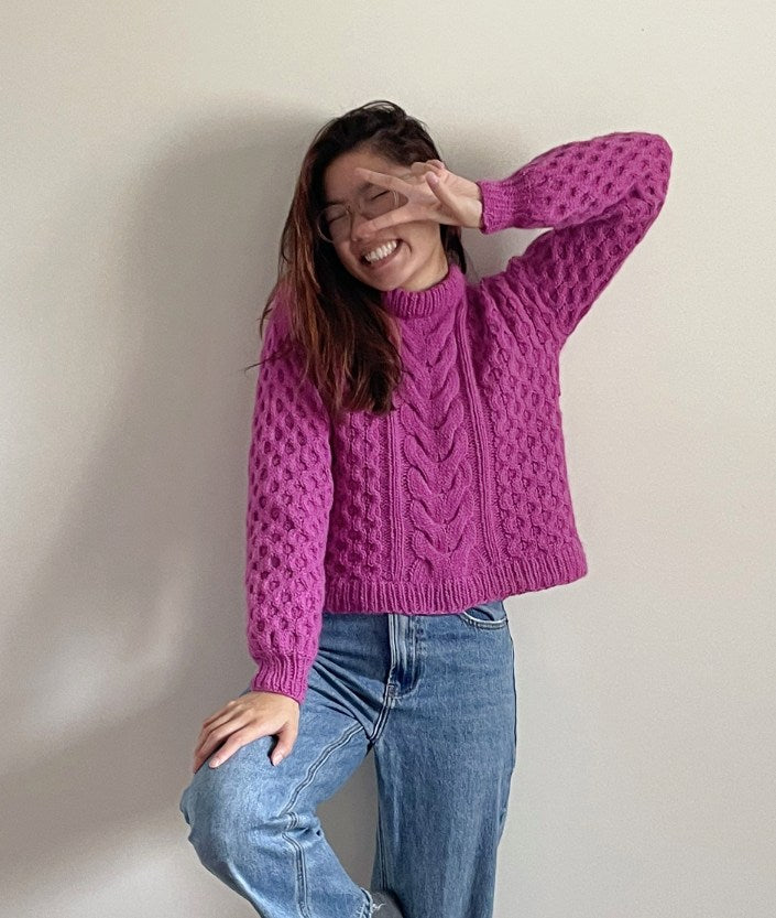 KNITTING KIT BUSY BEE JUMPER