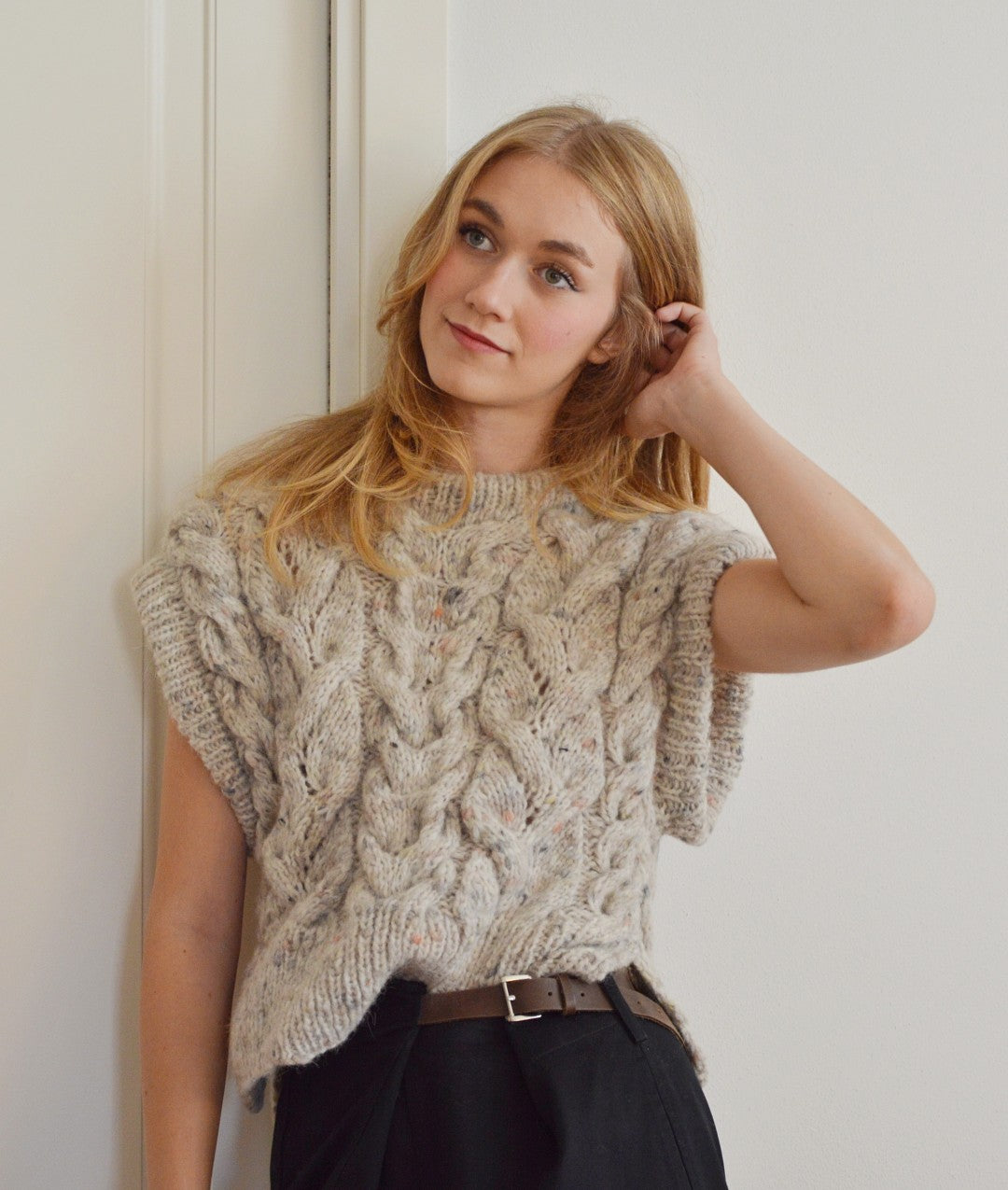 KNITTING KIT CABLE DREAM VEST