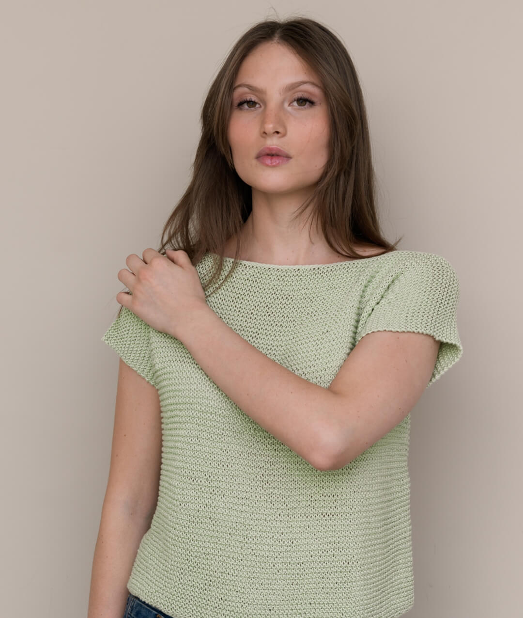 KNITTING KIT CAMILLE T-SHIRT