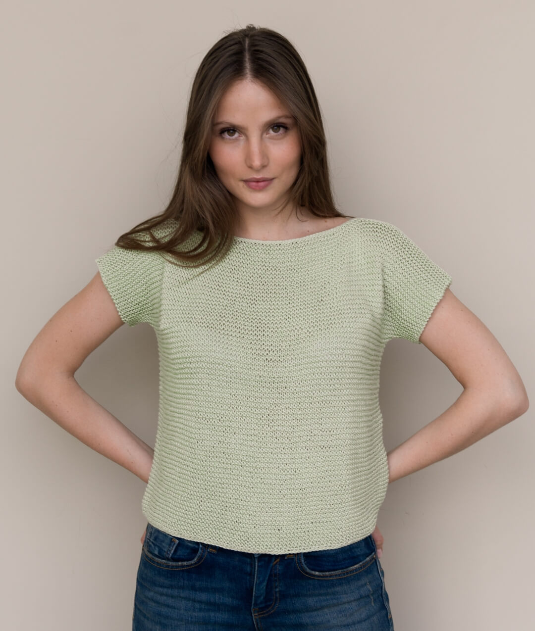 KNITTING KIT CAMILLE T-SHIRT