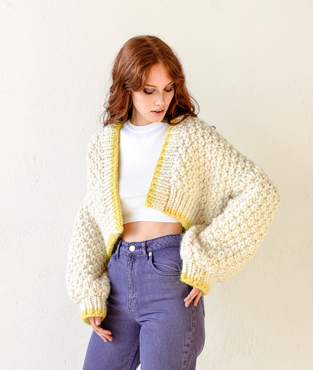 KNITTING KIT CELESTE CARDIGAN