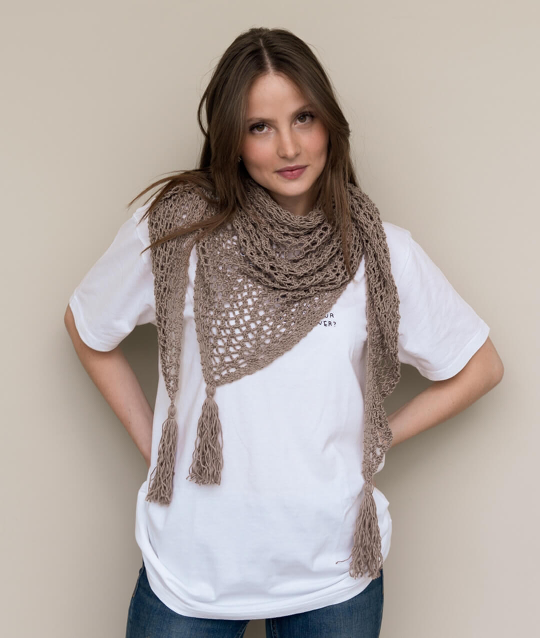 KNITTING KIT CELINE SCARF