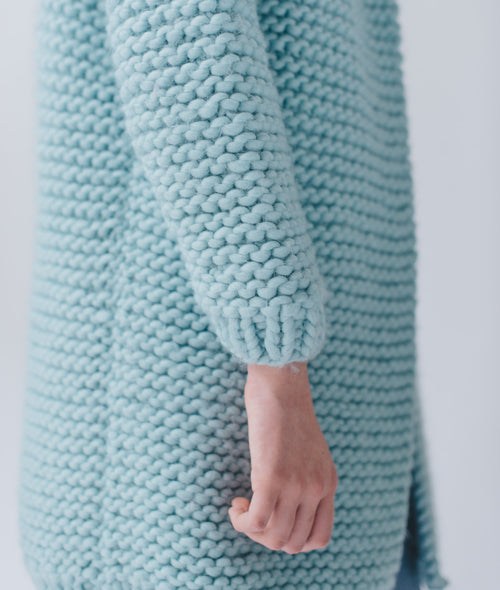 Load image 1 in gallery view. KNITTING KIT CINDY CARDIGAN