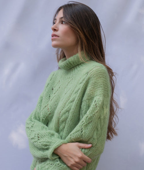 Load image 1 in gallery view. KNITTING KIT CLARA SWEATER