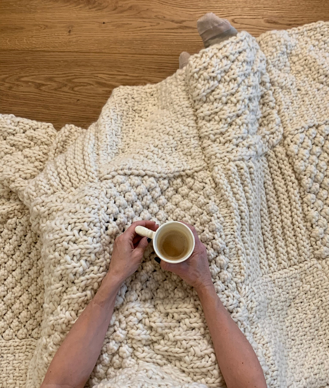 KNITTING KIT DAILY CONFORT BLANKET