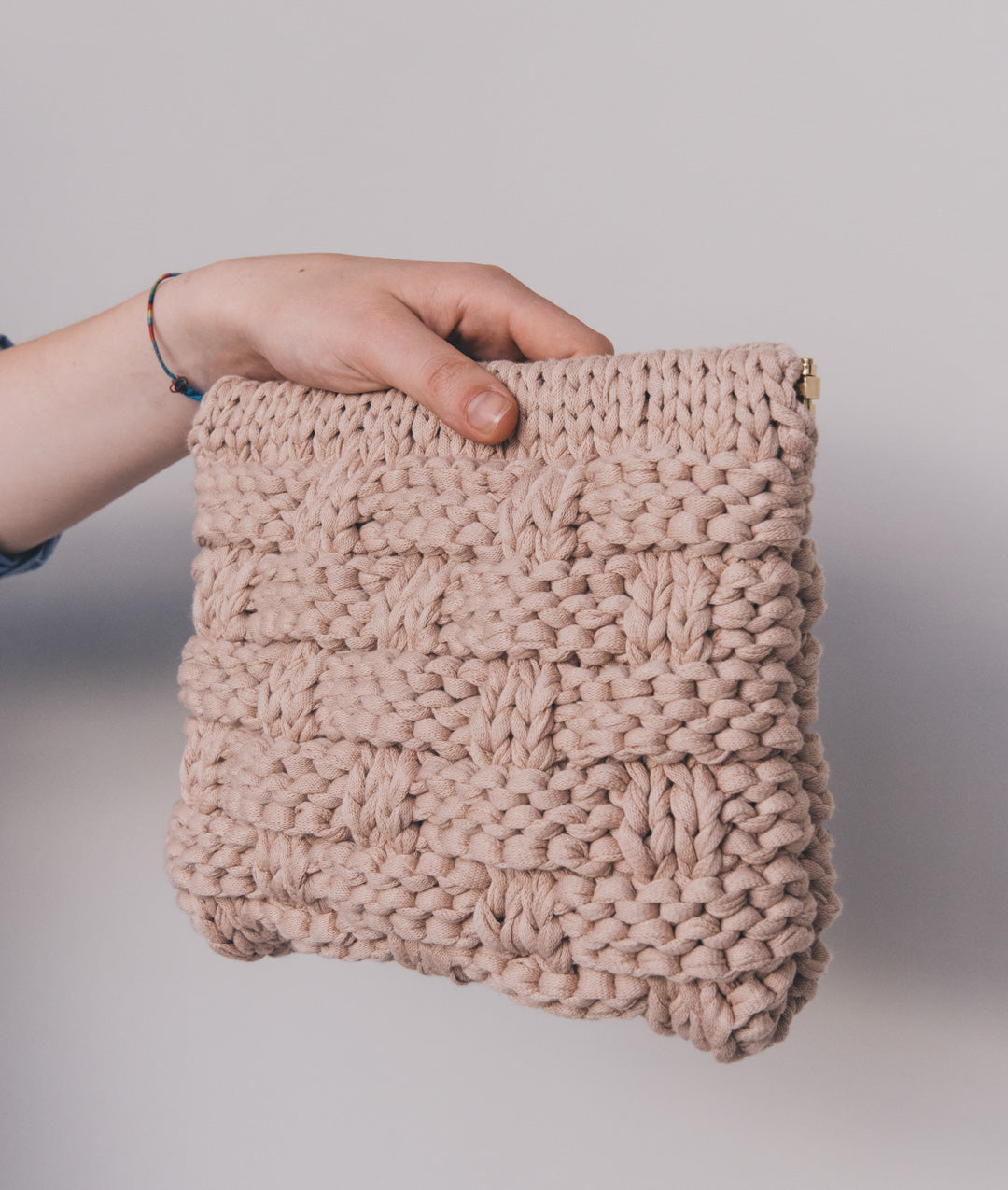 KNITTING KIT DANDELION CLUTCH