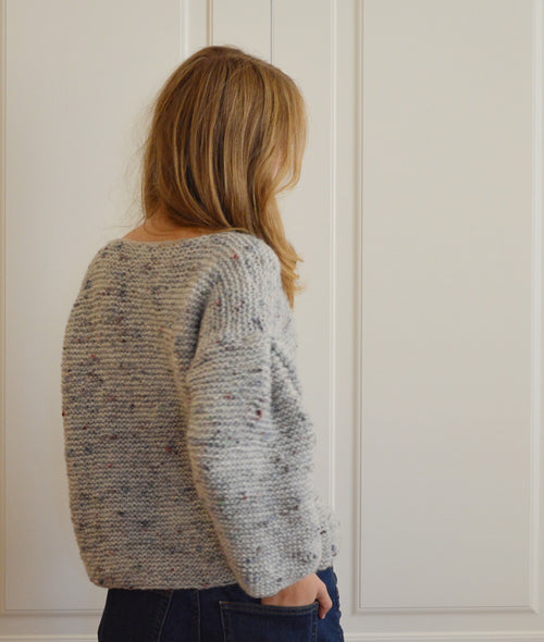 Load image 1 in gallery view. KNITTING KIT EASY PEASY SWEATER
