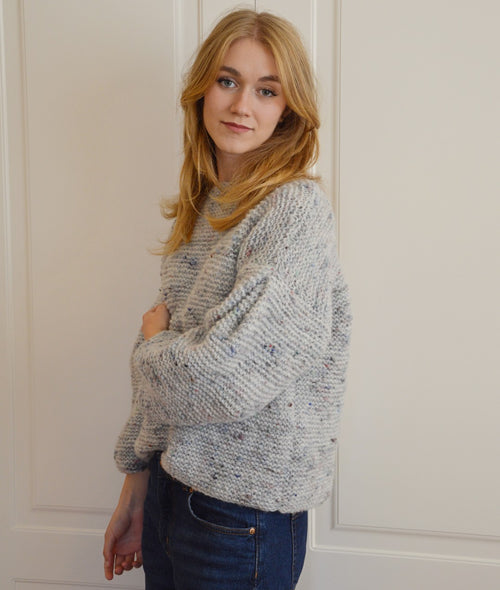 Load image 1 in gallery view. KNITTING KIT EASY PEASY SWEATER