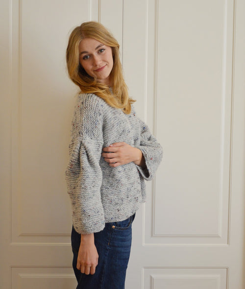 Load image 1 in gallery view. KNITTING KIT EASY PEASY SWEATER