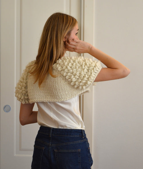 Load image 1 in gallery view. KNITTING KIT FIONA BOLERO