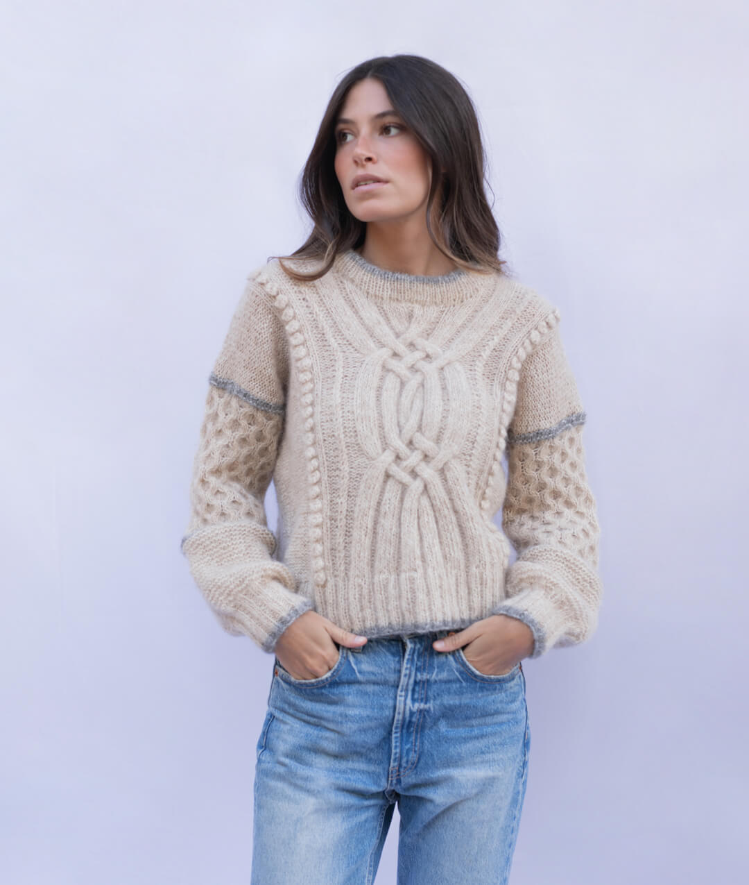 KNITTING KIT FRANCES SWEATER