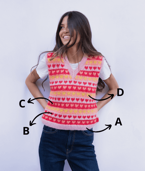 Load image 1 in gallery view. KNITTING KIT GIDDY VEST