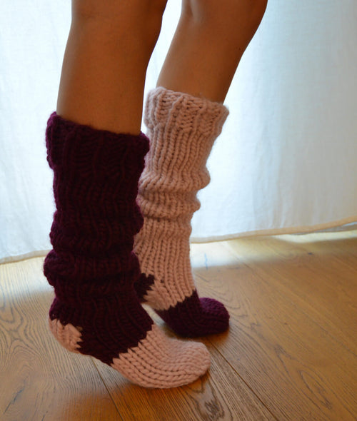 Load image 1 in gallery view. KNITTING KIT GOOD MORNING SOCKS by Sosami