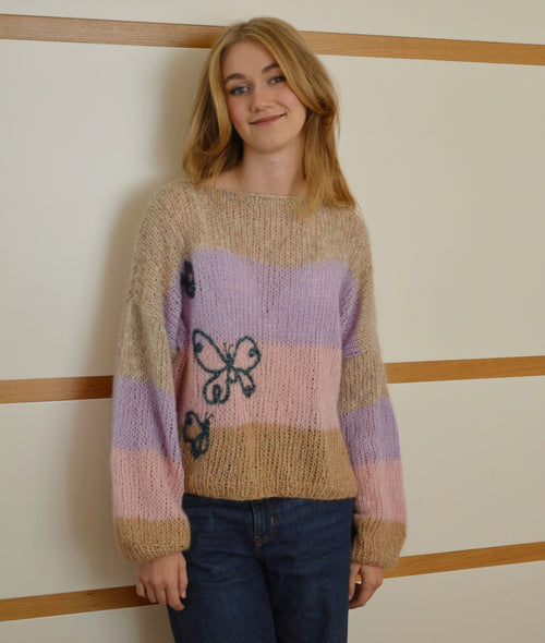 Load image 1 in gallery view. KNITTING KIT ILARIA PULL