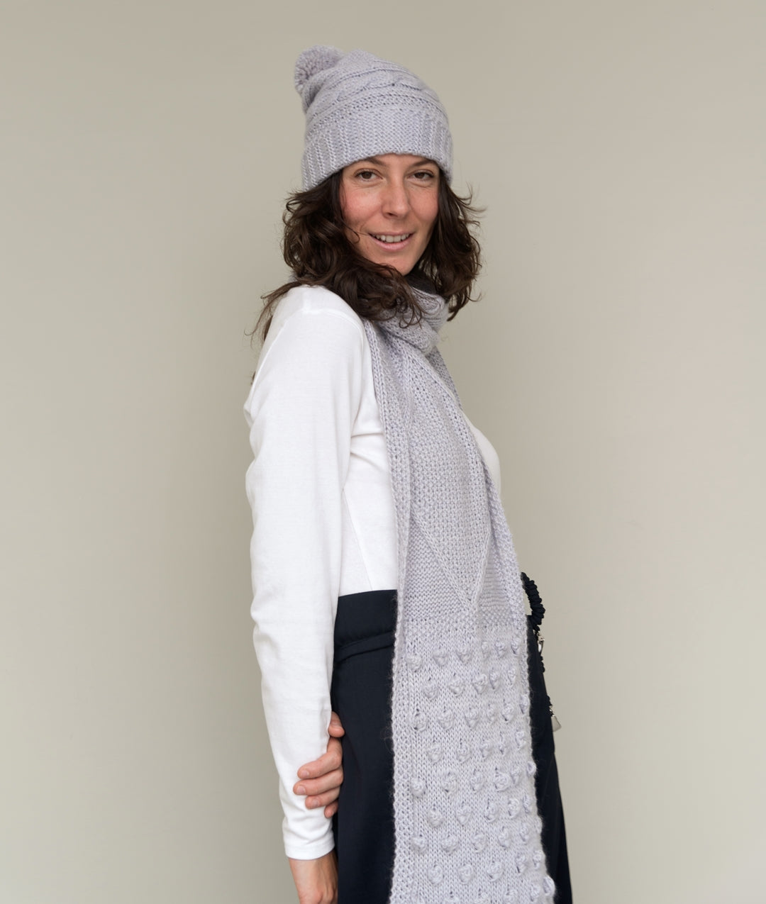 KNITTING KIT LOVE GRAMMAR SCARF