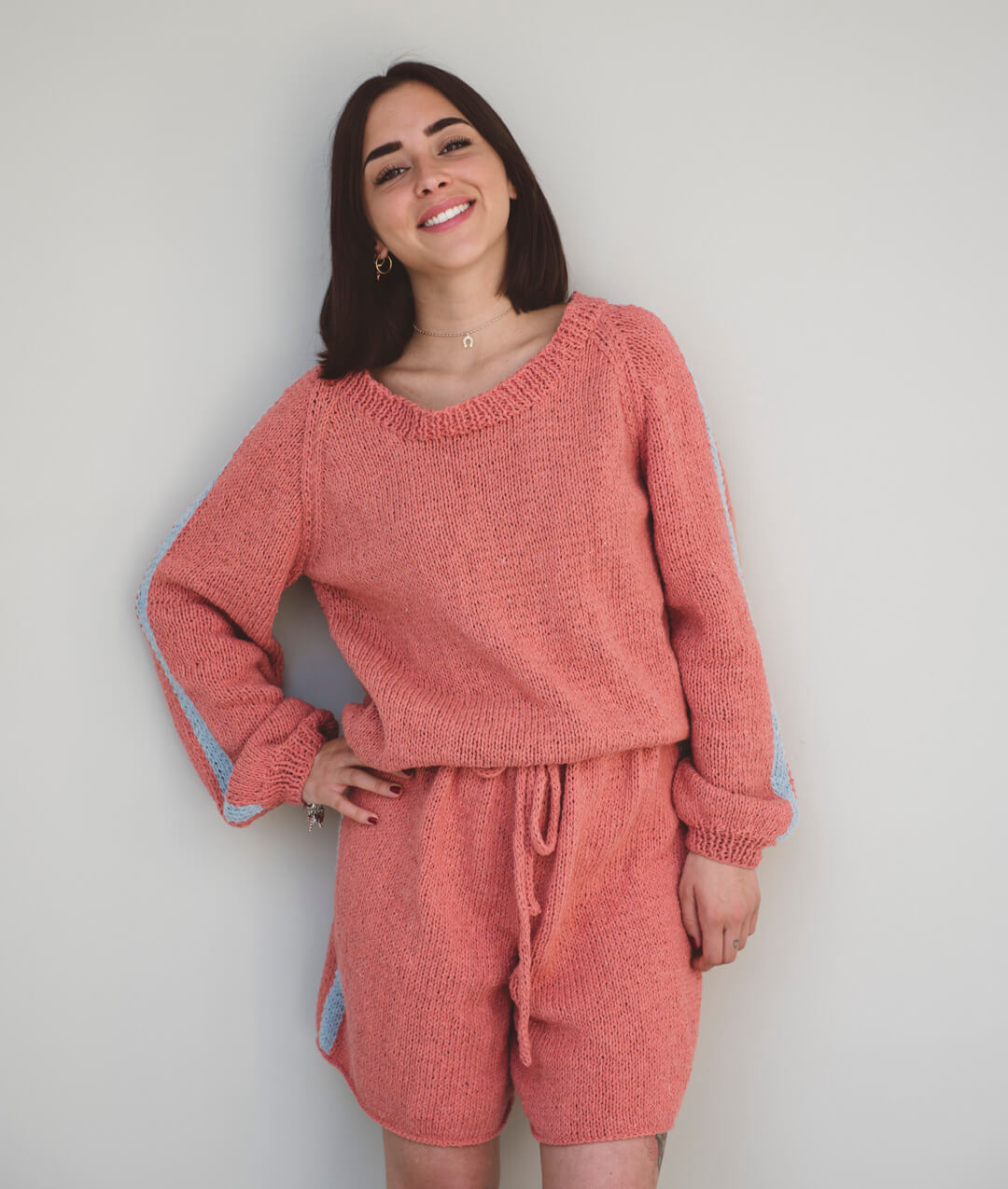 KNITTING KIT MANHATTAN BERMUDA SHORTS