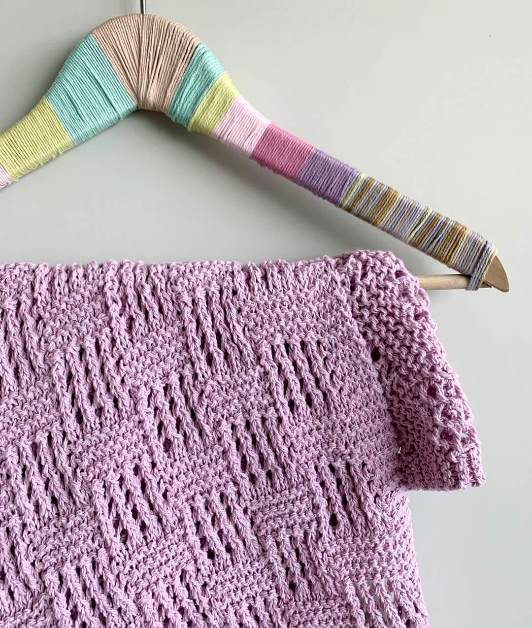 KNITTING KIT MAYA BABY BLANKET