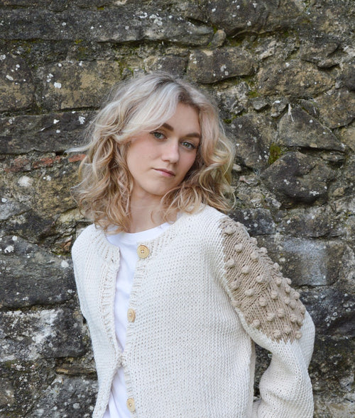 Load image 1 in gallery view. KNITTING KIT MERYL CARDIGAN