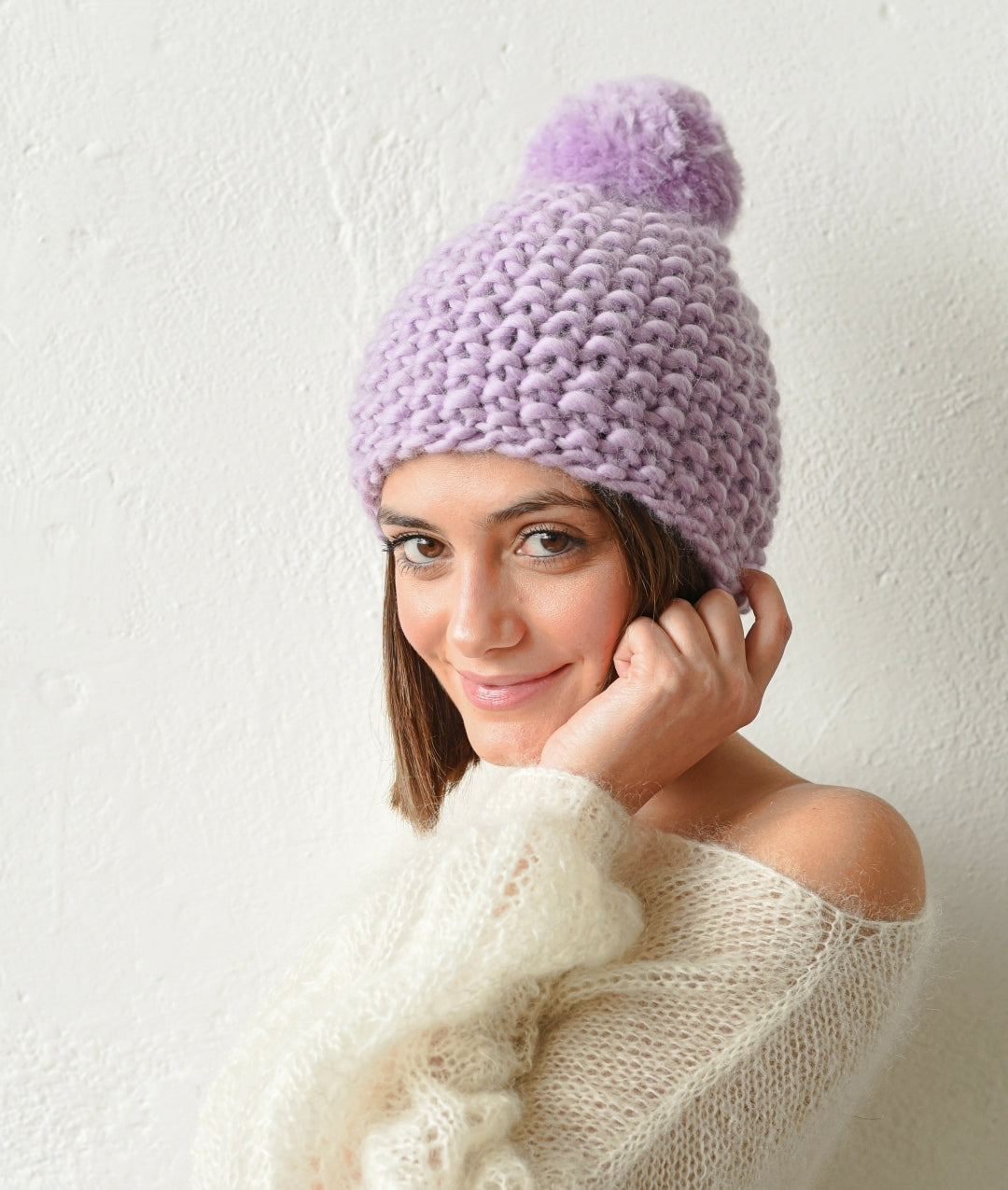 KNITTING KIT MOSS HAT