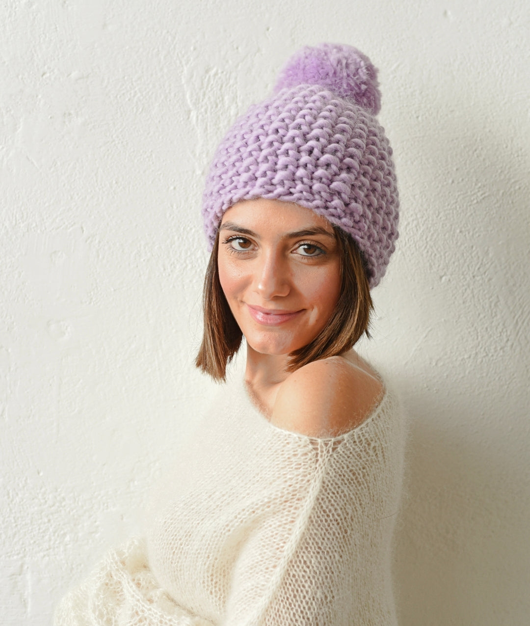 KNITTING KIT MOSS HAT