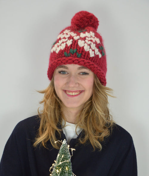 Load image 1 in gallery view. KNITTING KIT MY FIRST XMAS HAT