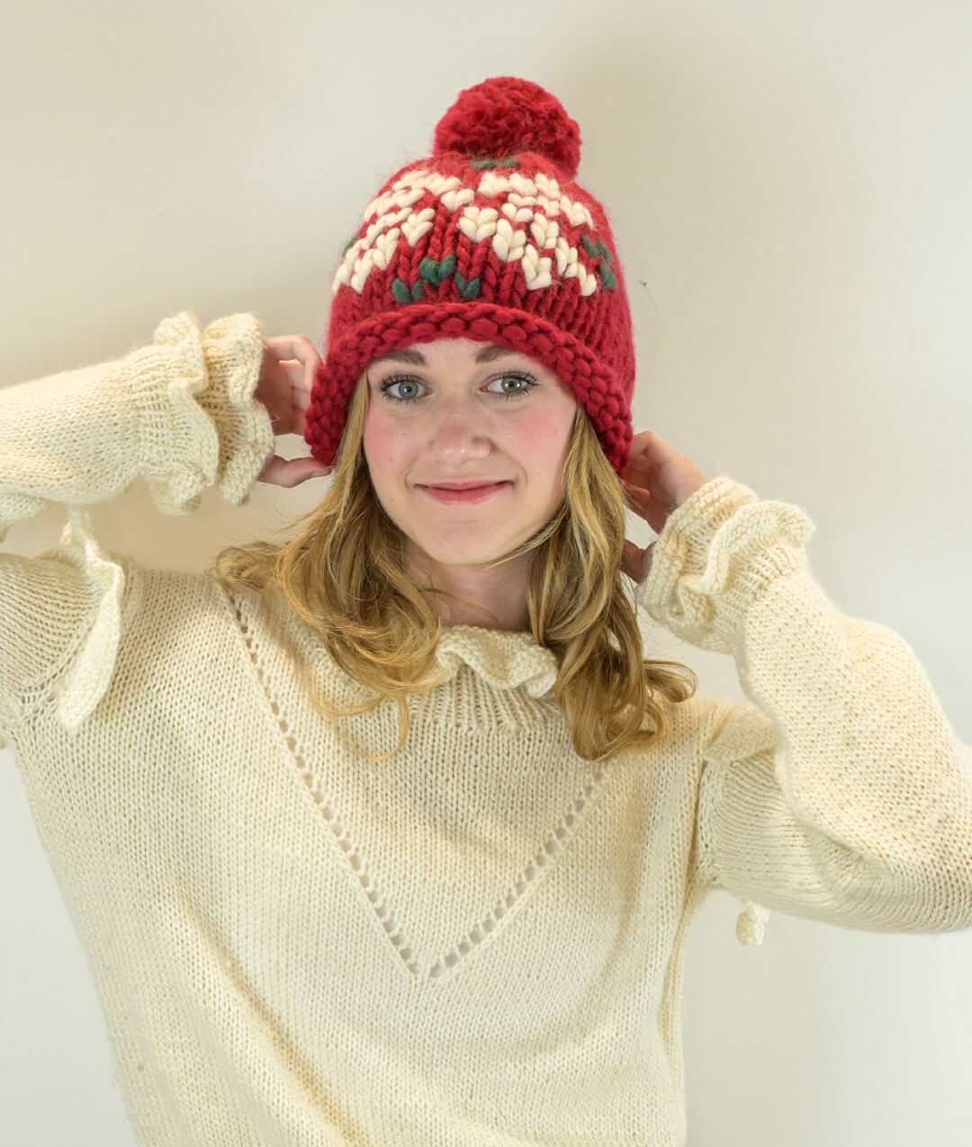 KNITTING KIT MY FIRST XMAS HAT