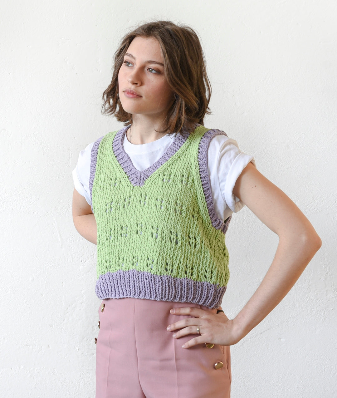 KNITTING KIT NANCY VEST