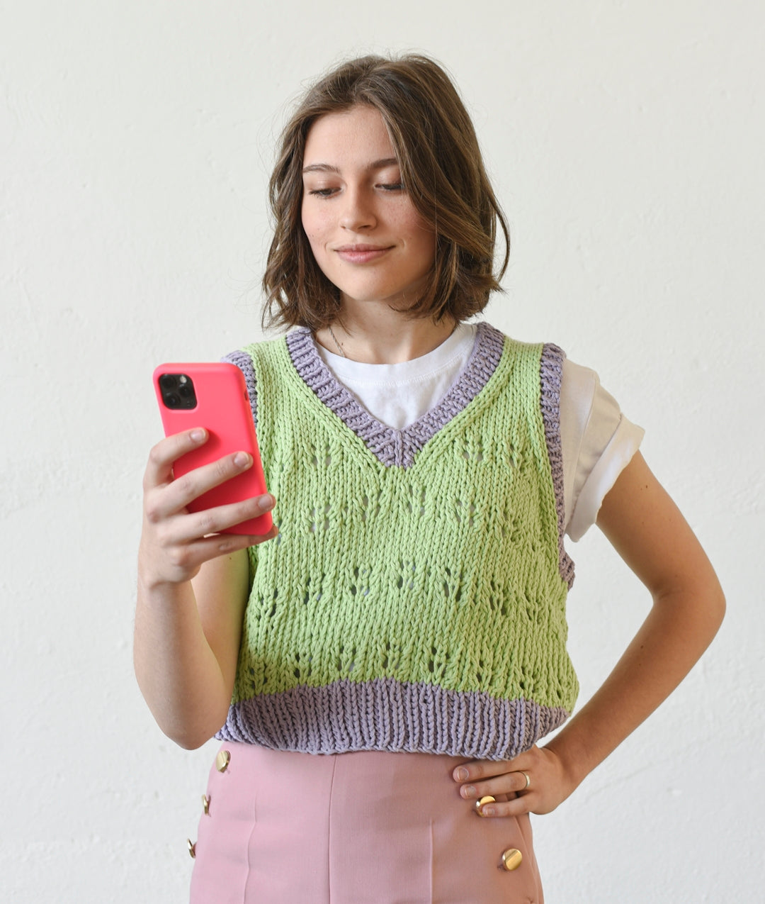 KNITTING KIT NANCY VEST