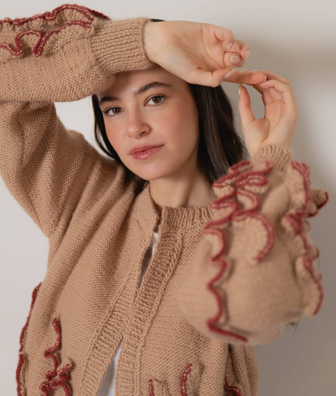 KNITTING KIT ODETTE CARDIGAN