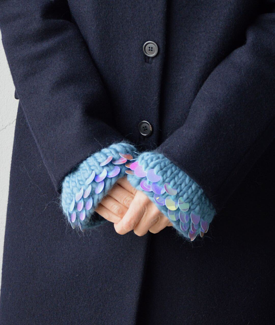 KNITTING KIT OPAL CUFFS