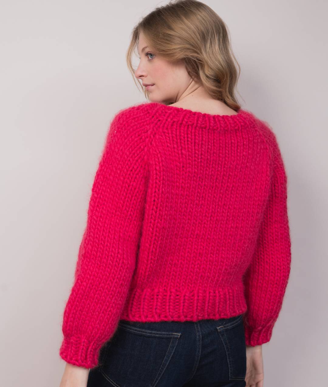 KNITTING KIT PICK YOUR COLOR SWEATER