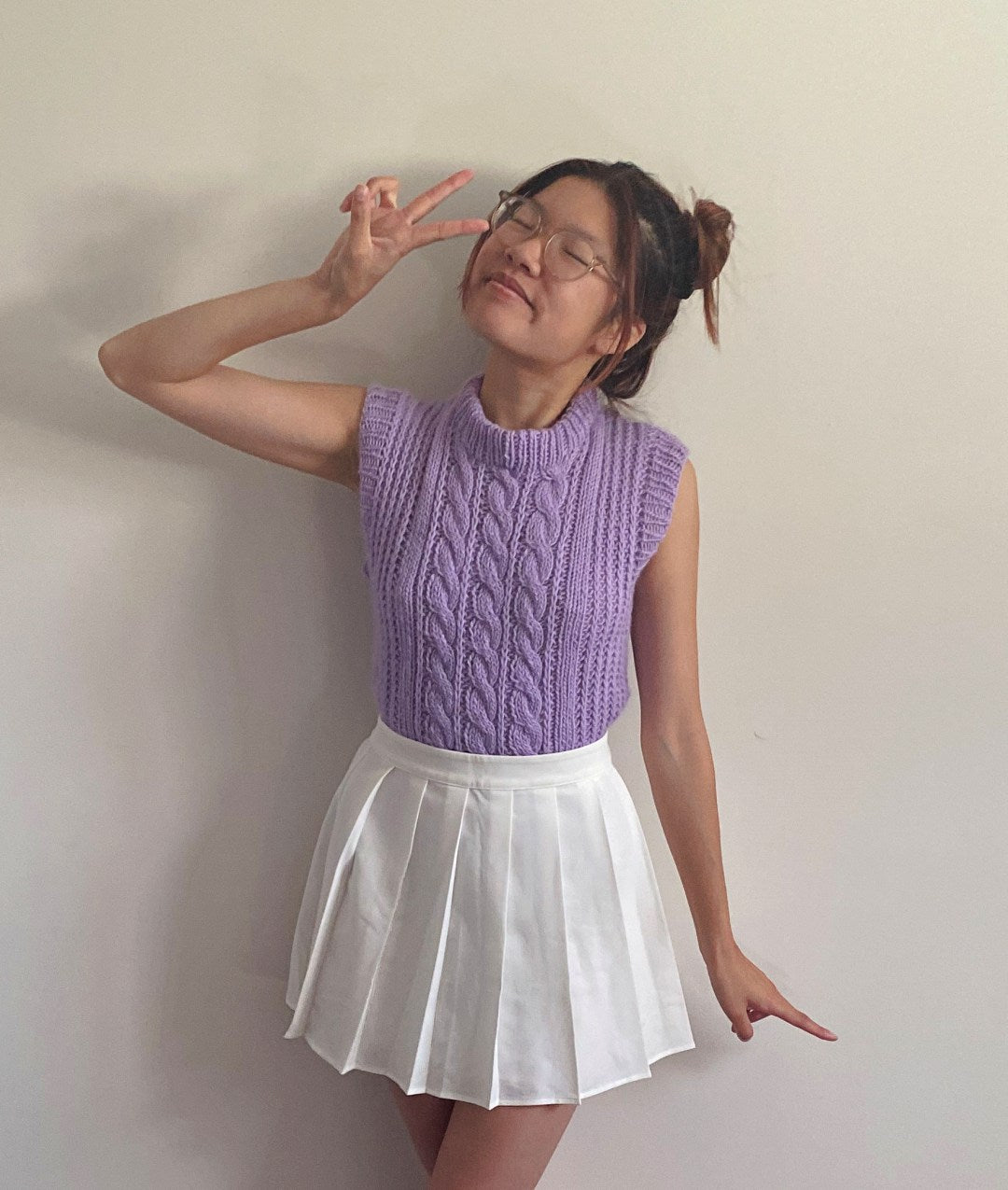 KNITTING KIT PLOT TWIST VEST