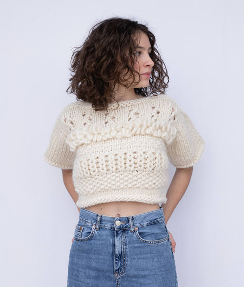 Load image 1 in gallery view. KNITTING KIT SAMPLER PULL